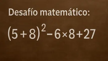 La regla esencial para resolver este desafío matemático es conocido como PEMDAS (por sus siglas en inglés) o jerarquía de operaciones.