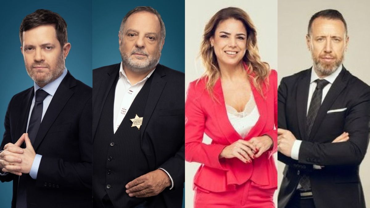 Nacho Ortelli en Hora Cr&iacute;tica, Baby Etchecopar en Basta Baby, Marina Calabr&oacute; y Facundo Pastor en Arranca la tarde.