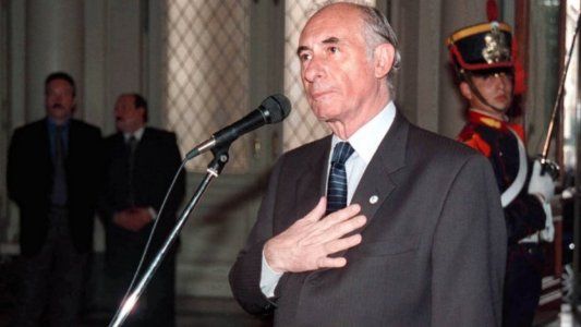 Después de casi un mes internado le dieron el alta a De la Rúa