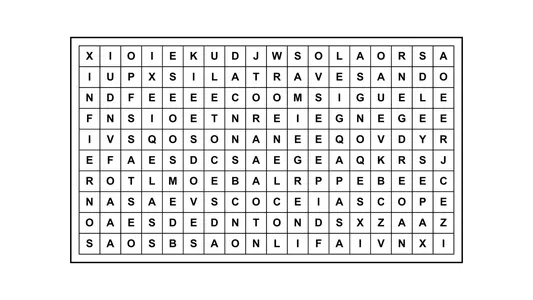Encontrá la frase escondida: un desafío en la sopa de letras