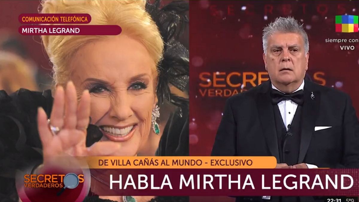 Mirtha Legrand bancó a Nacho Viale y reafirmó sus ganas de volver a la tevé