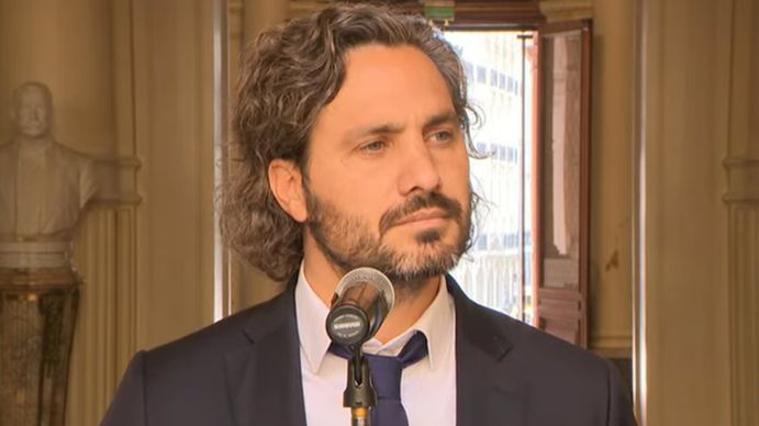 Santiago Cafiero arremetió contra la oposición por su festejo de cumpleaños de Elisa Carrió: Estamos esperando las disculpas