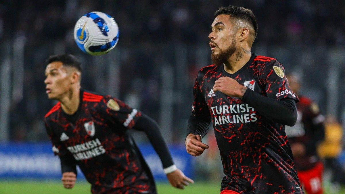 Paulo Díaz fue clave en la victoria de River.