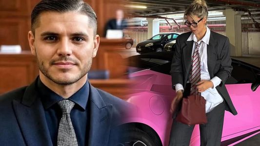 La amenazante reacción de Mauro Icardi tras ver el Lamborghini rosa de Wanda Nara