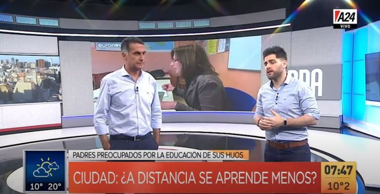 Alerta entre padres porteños sobre la educación virtual en cuarentena