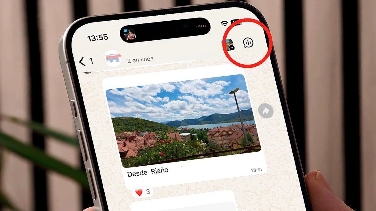 Qué significa ese icono de burbuja con ondas que aparece en tus grupos de WhatsApp