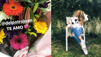 El regalo a distancia de Del Potro a Jimena Barón