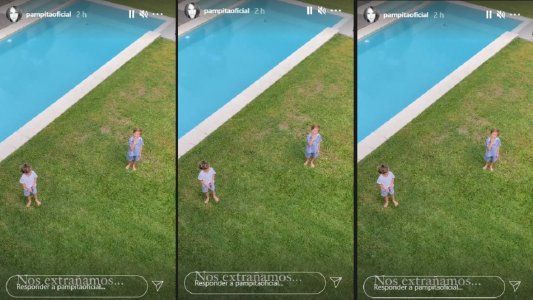 Emotivo video de Pampita a distancia de sus hijos en pleno aislamiento: Nos extrañamos