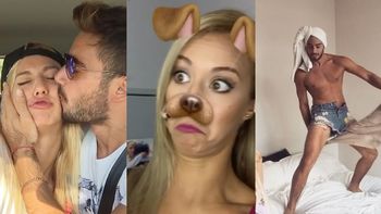 Los disparatados videos de Flor Vigna con su novio en situaciones cotidianas de pareja