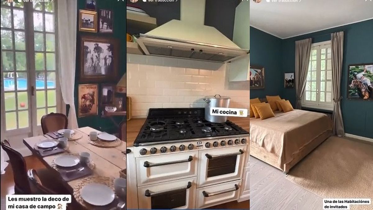 La casa de campo de Wanda Nara en Mil&aacute;n, Italia.&nbsp;