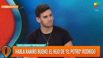 Ramiro Bueno: Son injustas las agresiones a mi mamá, agradezco por cómo me cuidó