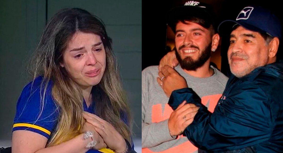 Dalma Maradona publicó un mensaje contra Diego Jr. y después lo borró.