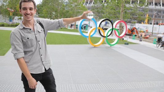 La historia del periodista argentino que se mudó a Japón y trabaja para la organización de los Juegos Olímpicos de Tokio
