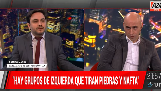 Ramiro Marra: En las comisarías ganamos nosotros, en la cárcel ganan ellos