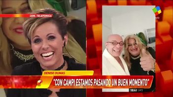 Denise desmintió los rumores de separación, pero igualmente, Campi presentó una novia