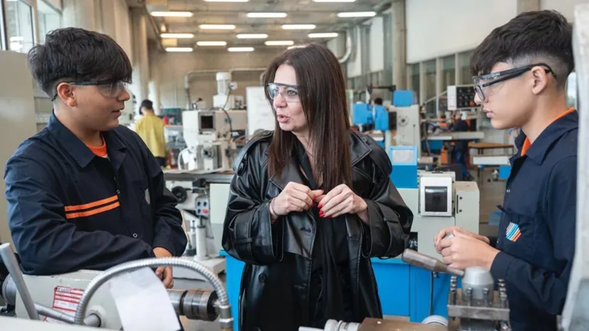 La ministra de Capital Humano