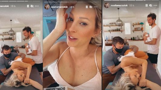 Noelia Marzol se tatuó las iniciales de Donatello y Ramiro Arias