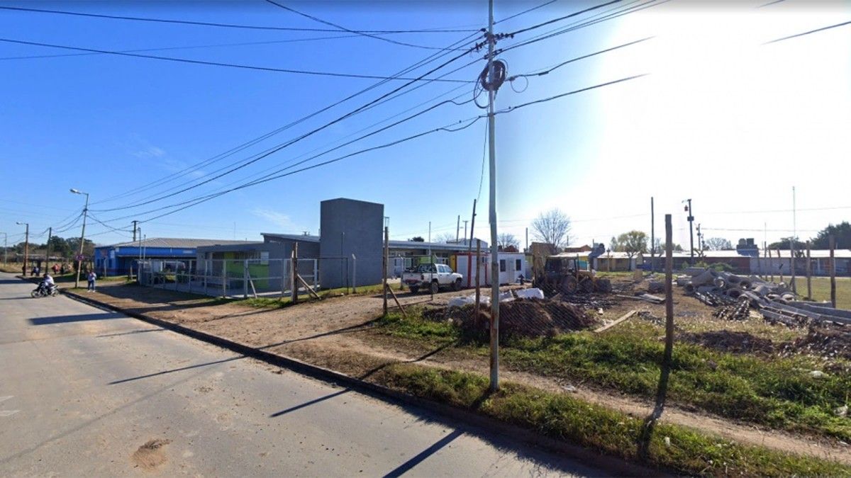 El domicilio donde ocurrió el intento de homicidio en Zárate. 