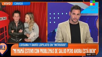 Luisana Lopilato habló en Intrusos sobre la salud de su mamá: Se preocupó mucha gente