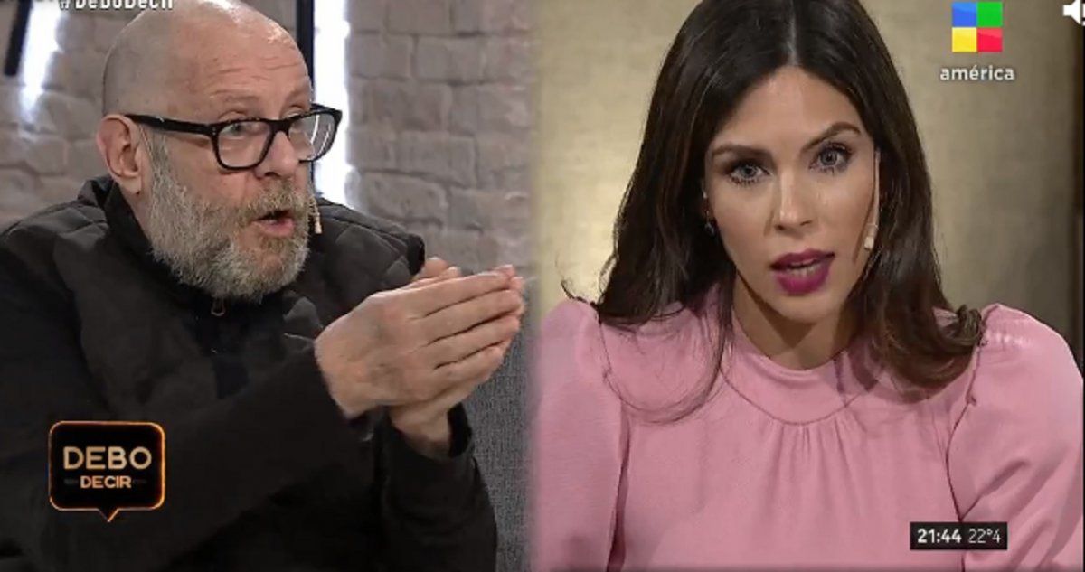 La pregunta de Luis Luque que descolocó a Barby Franco