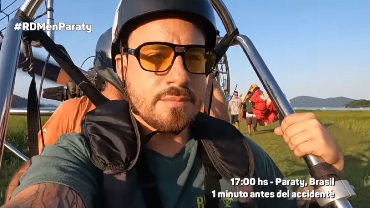 El video completo del tremendo accidente de Fede Bal en Brasil