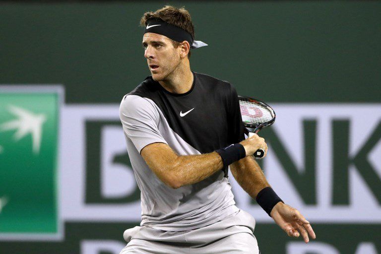 Del Potro jugó bien, ganó y zafó de jugar con Djokovic en Indian Wells