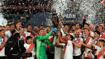 River y el título de la Supercopa 2021.