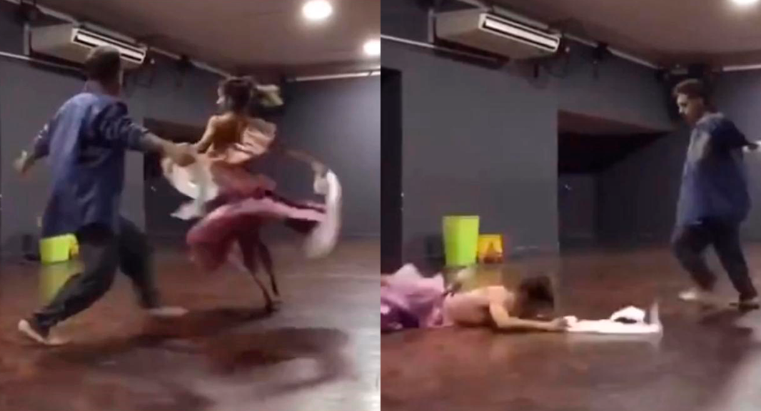 Lourdes Sánchez se accidentó en pleno ensayo del Súper Bailando 2019