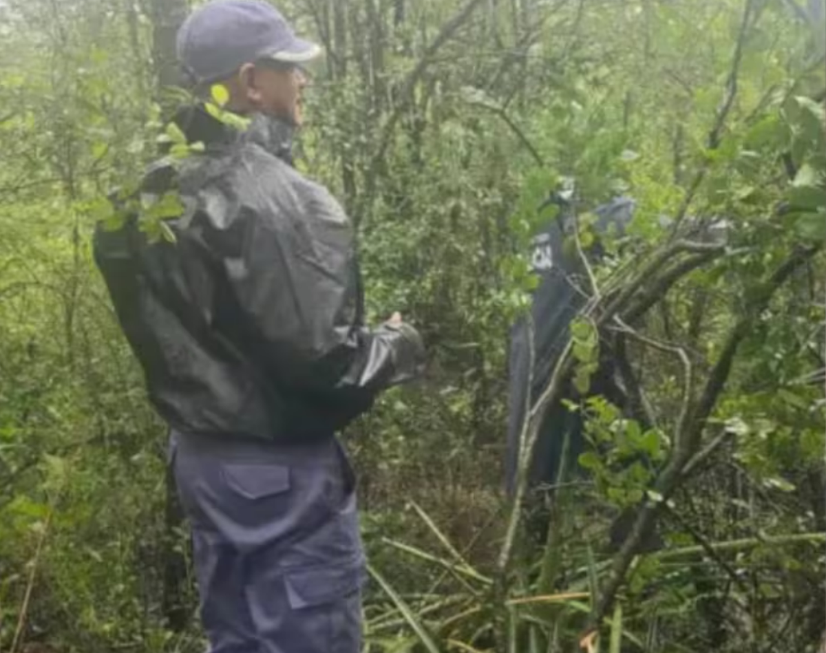 El lugar en donde apareció el cuerpo. (Foto: Policía)