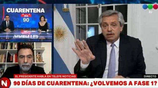 Cristina Pérez y Alberto Fernández tuvieron un picante cruce: Le recomiendo que lea la Constitución