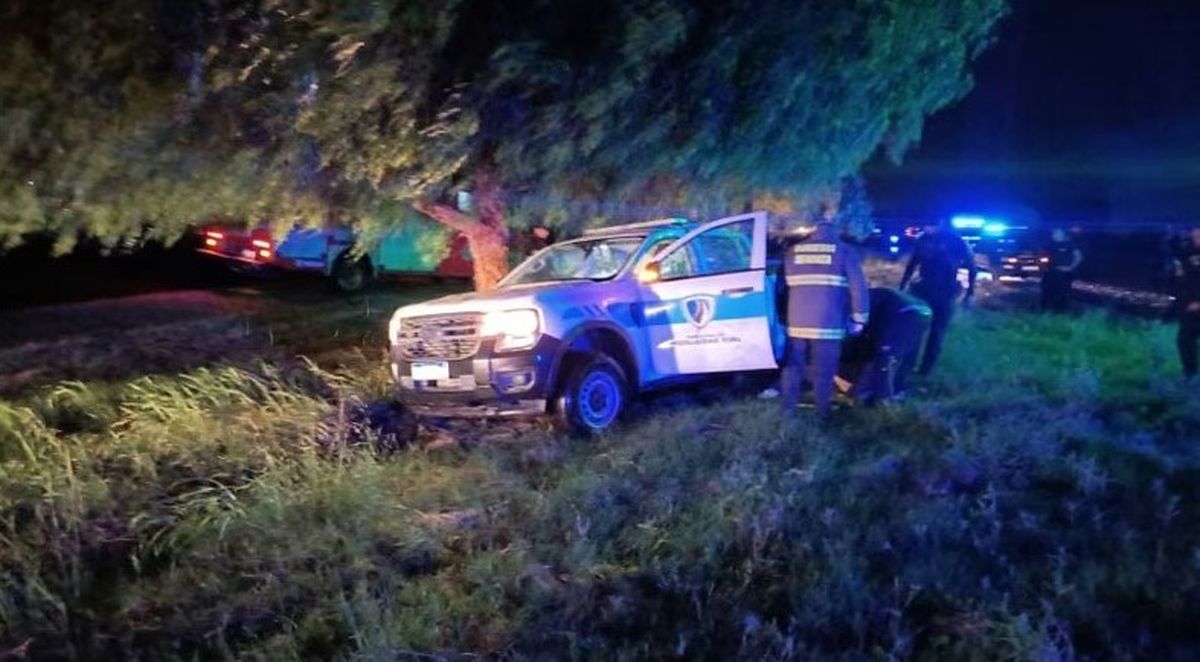 El choque ocurrió en la Ruta Nacional 7, a la altura de San Martín, durante una intensa lluvia y caída de granizo. (Foto: Sitio Andino)