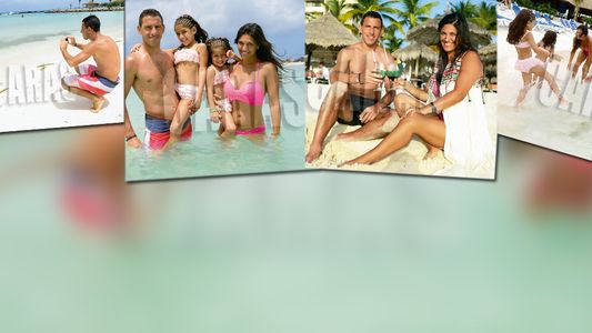 Las vacaciones familiares de Maxi Rodríguez en Aruba