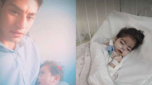 La bebé se enfermó y su mamá los abandonó: conmovedor pedido de un papá