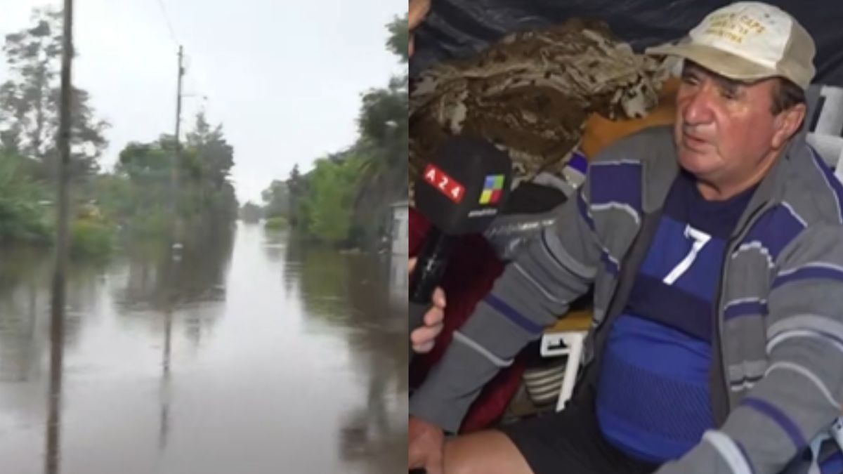 Dramático panorama en Tucumán: un pueblo entero quedó bajo el agua y los vecinos acampan al costado de la ruta