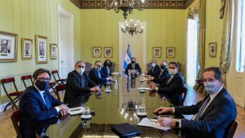 Alberto busca aplacar las internas en el oficialismo, con Cafiero centralizando las reuniones de gabinetes temáticos