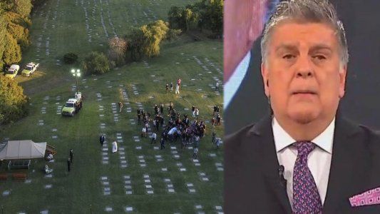 Luis Ventura advirtió que cuiden la tumba de Diego Maradona de la profanaciones