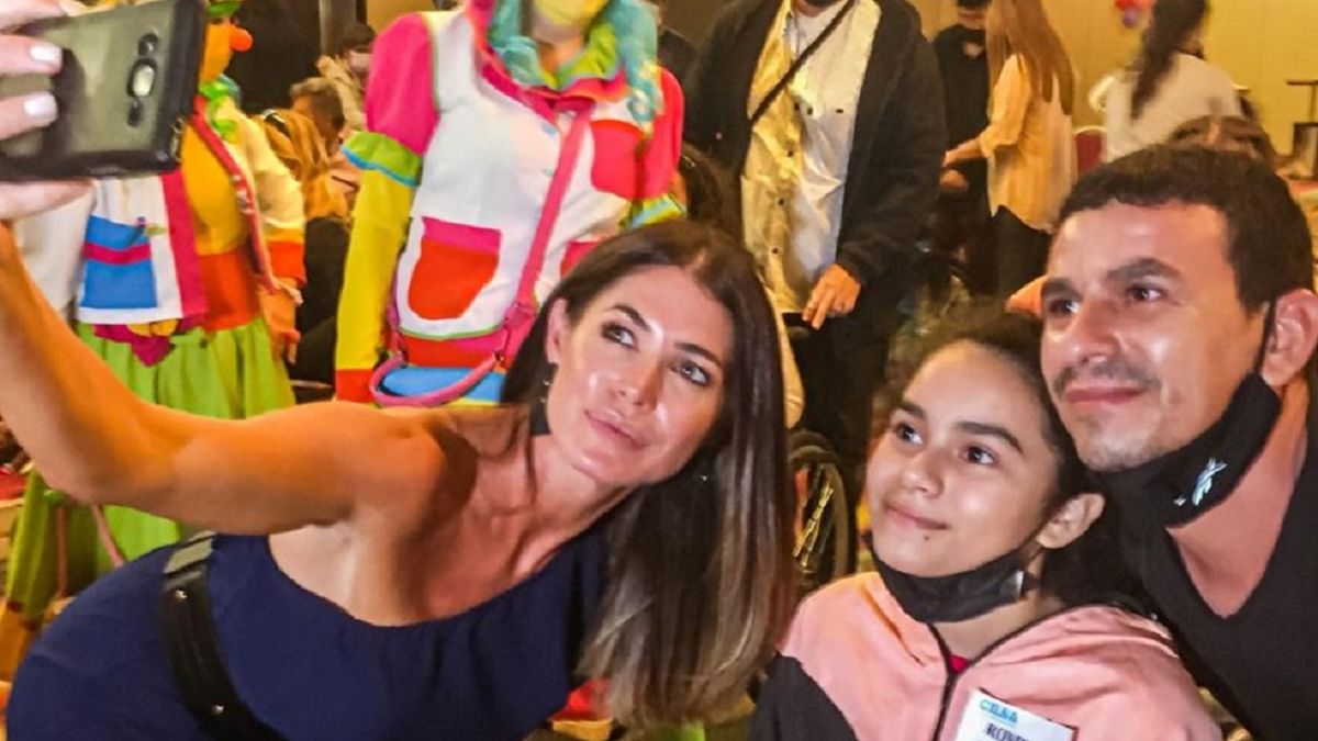 Pamela David sumó su granito de arena en evento humanitario de CILSA
