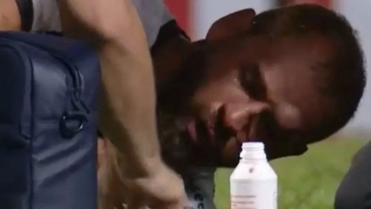 Facundo Simioli sufrió un duro golpe