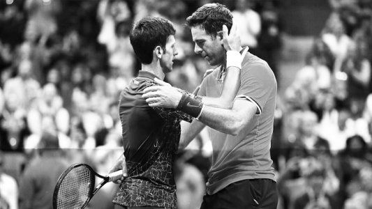 Djokovic confeccionó su tenista ideal y eligió la derecha de Del Potro