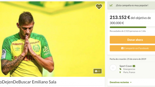 #NoDejenDeBuscar: la importante donación de Rabiot por Emiliano Sala