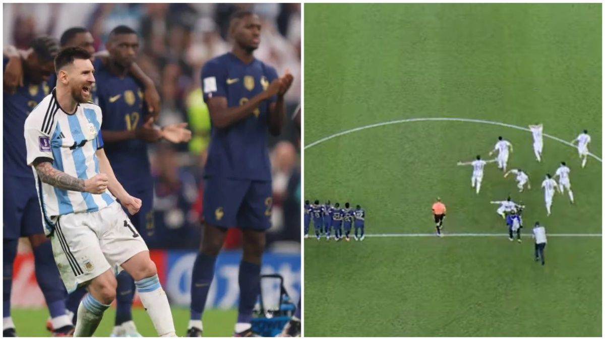 Las inéditas imágenes de un drone que reviven los penales con los que Argentina le ganó a Francia en Qatar 2022