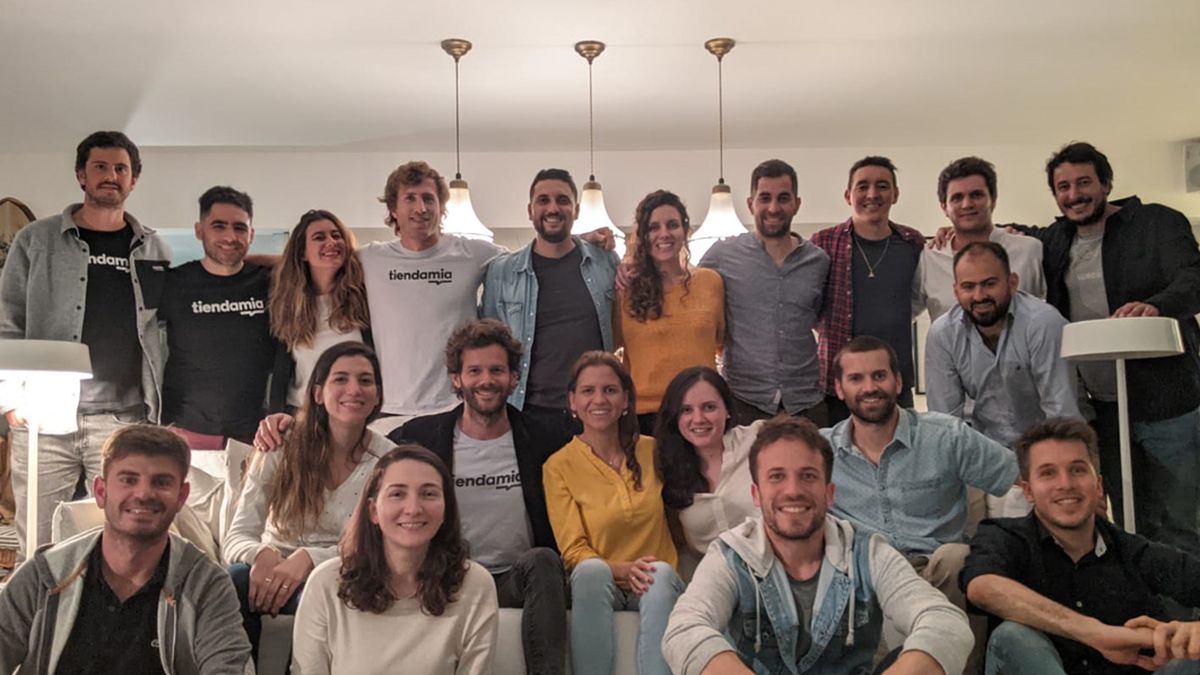 El equipo de Tiendamia en Uruguay.&nbsp;