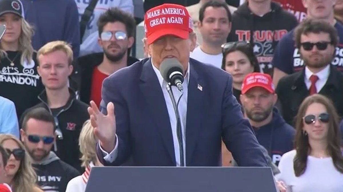 Donald Trump y una peligrosa advertencia para las elecciones presidenciales de Estados Unidos. (Foto: Gentileza CBS)