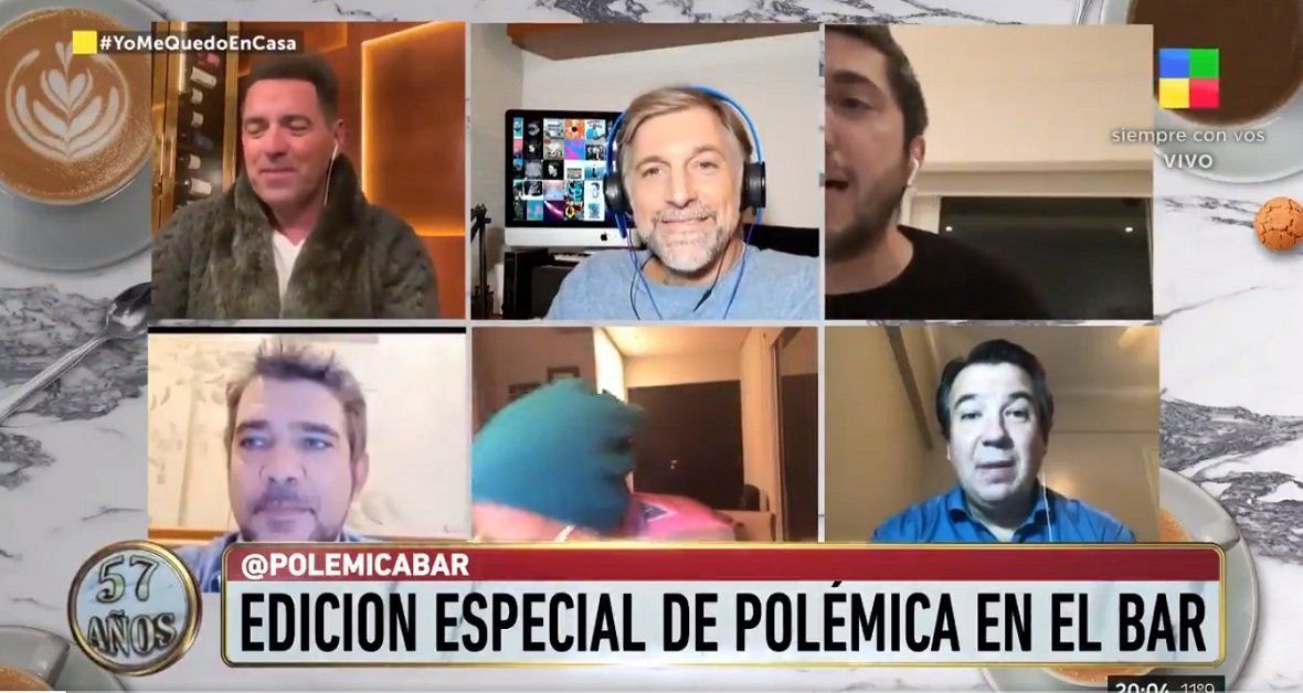 Polémica en el bar salió al aire desde sus casas: la explicación de Mariano Iúdica