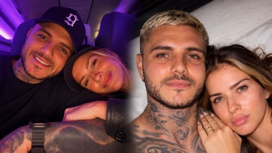 La foto íntima de la China Suárez y Mauro Icardi a pura pasión entre las sábanas: Me abrazas y...