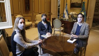 Axel Kicillof y Nicolás Trotta se reunieron para preparar la vuelta a clases presenciales