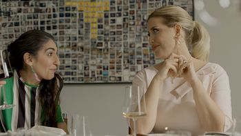 las primeras imagenes de wanda nara en su debut como actriz en la pelicula ¿queres ser mi hijo?