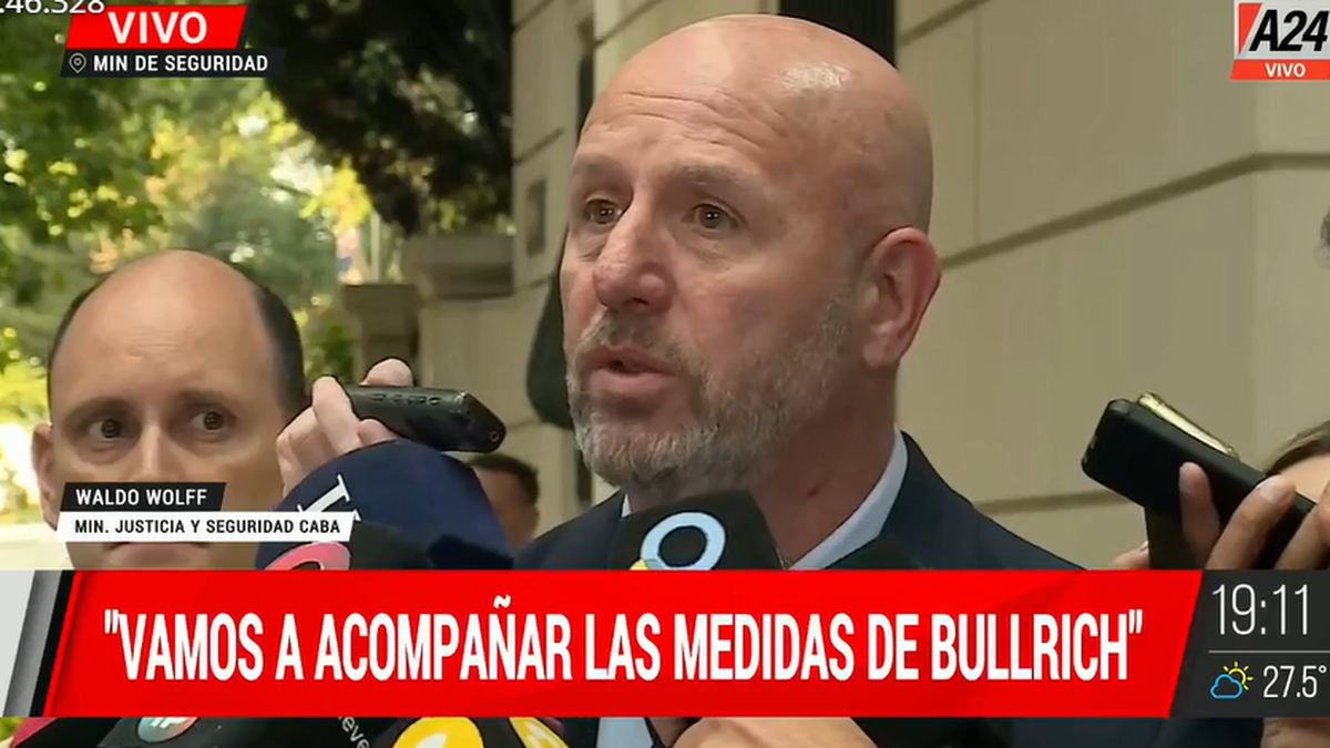 La Ciudad va a acompañar a la Nación contra los piquetes. (Foto: captura A24)