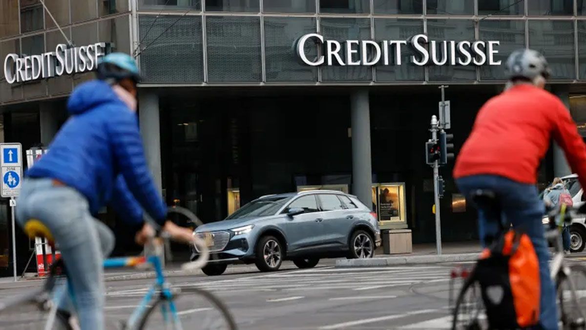 50.000 millones de dólares para rescatar al Banco Credit Suisse (Foto: Gentileza NBC News).