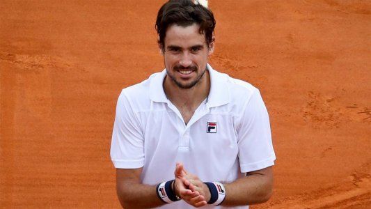 Guido Pella le ganó a Cecchinato y llegó por primera vez a cuartos de un Masters 1000